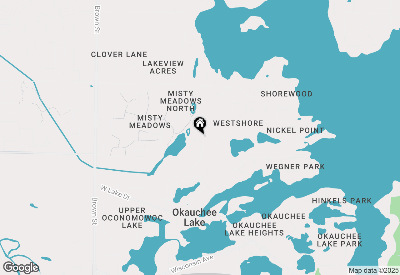Map of W352N5701 Nelson Rd, Oconomowoc, WI 53066