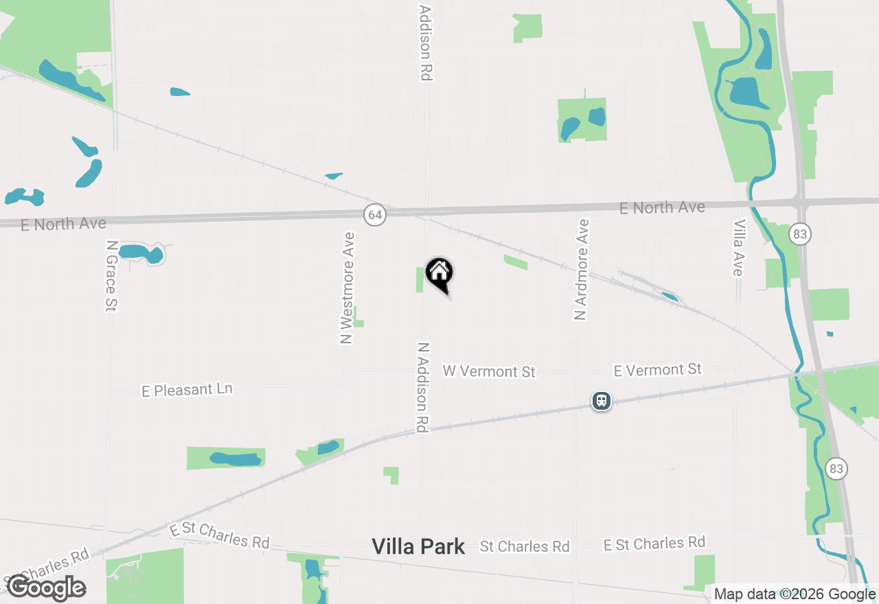Map of 600 N Iowa Avenue, Villa Park, IL 60181