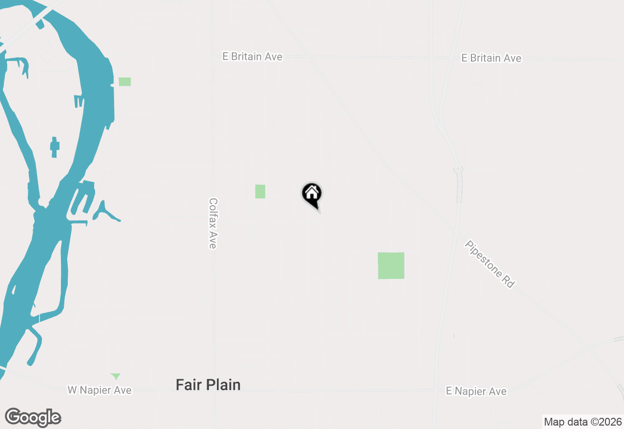 Map of 1065 Superior Street, Benton Harbor, MI 49022