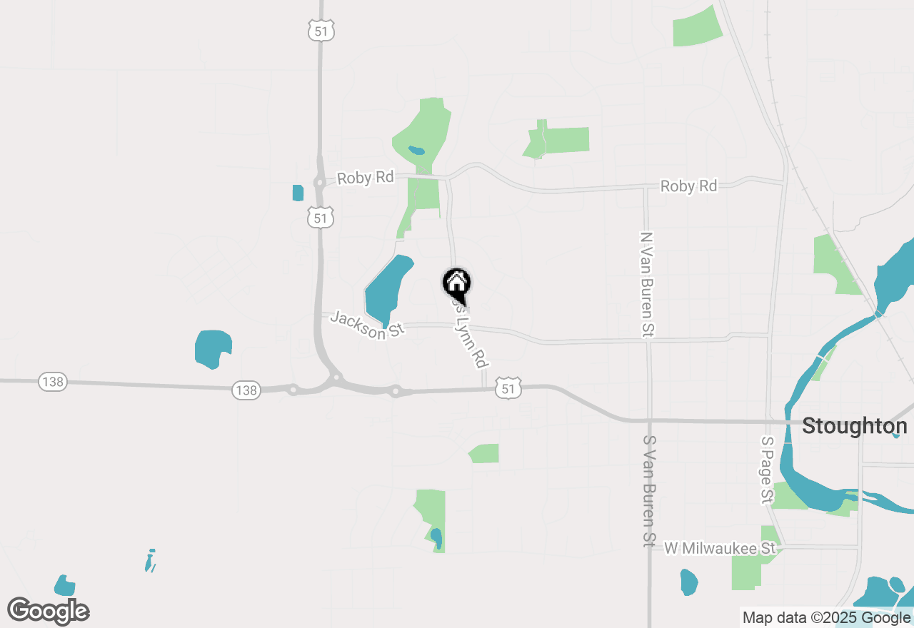 Map of 408 Kings Lynn Road, Stoughton, WI 53589