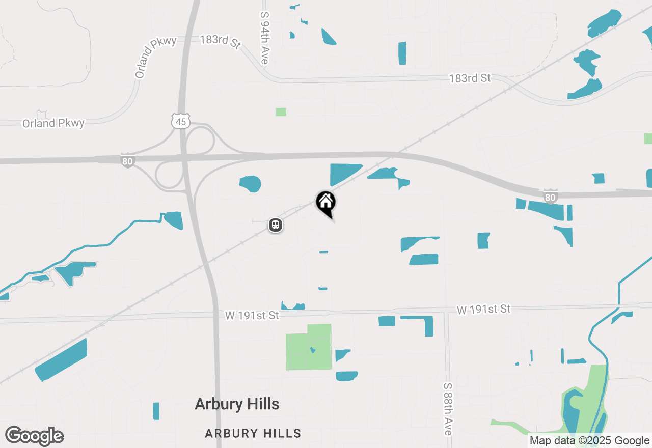 Map of 18789 Burnside Station, Mokena, IL 60448