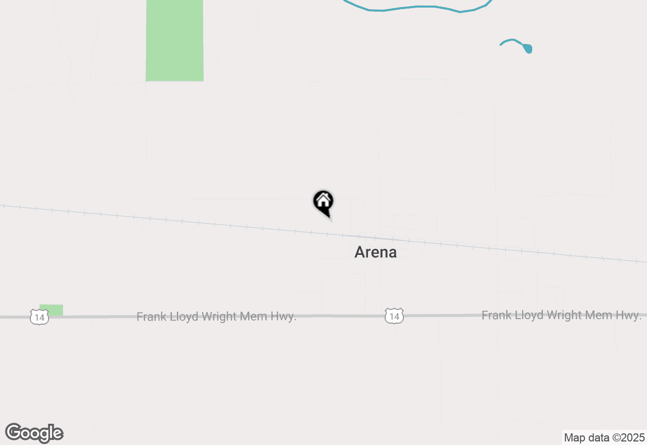 Map of 860 Sharon Street, Arena, WI 53503