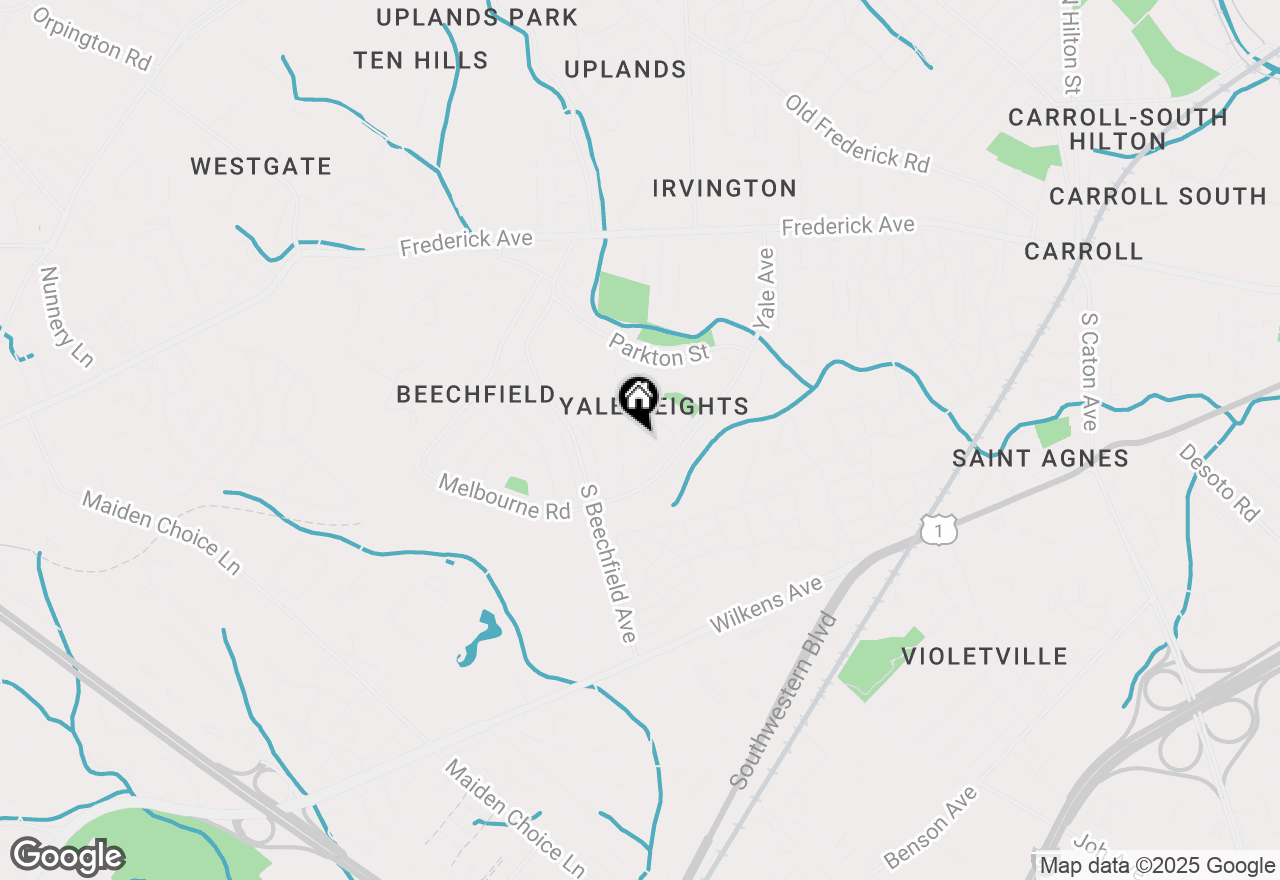 Map of 733 Bethnal Road, Baltimore, MD 21229