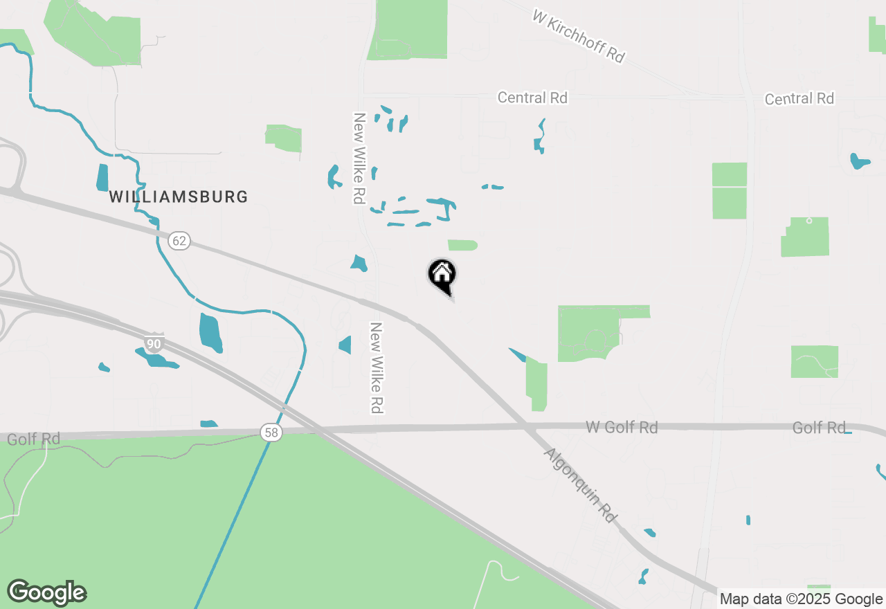 Map of 1503 S Princeton Avenue, Arlington Heights, IL 60005