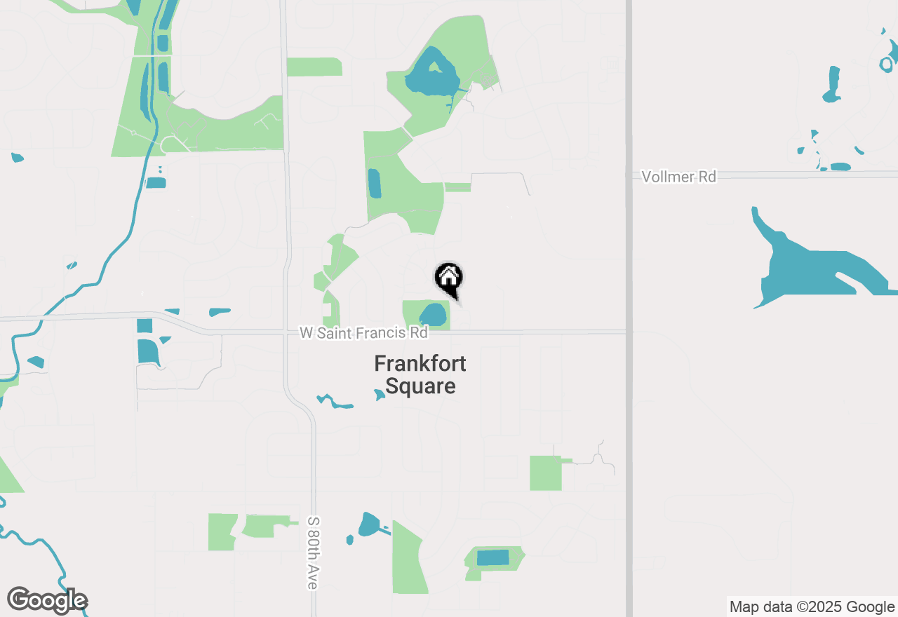 Map of 20224 S Frankfort Square Road #L, Frankfort, IL 60423
