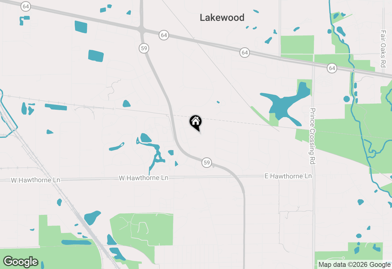 Map of 201 Amber Court, West Chicago, IL 60185