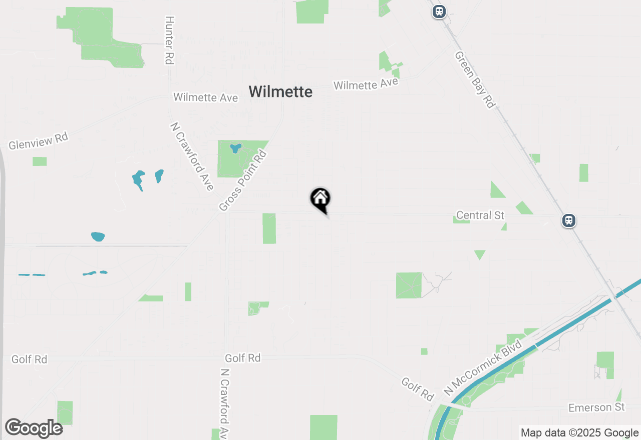 Map of 2546 Marcy Avenue, Evanston, IL 60201