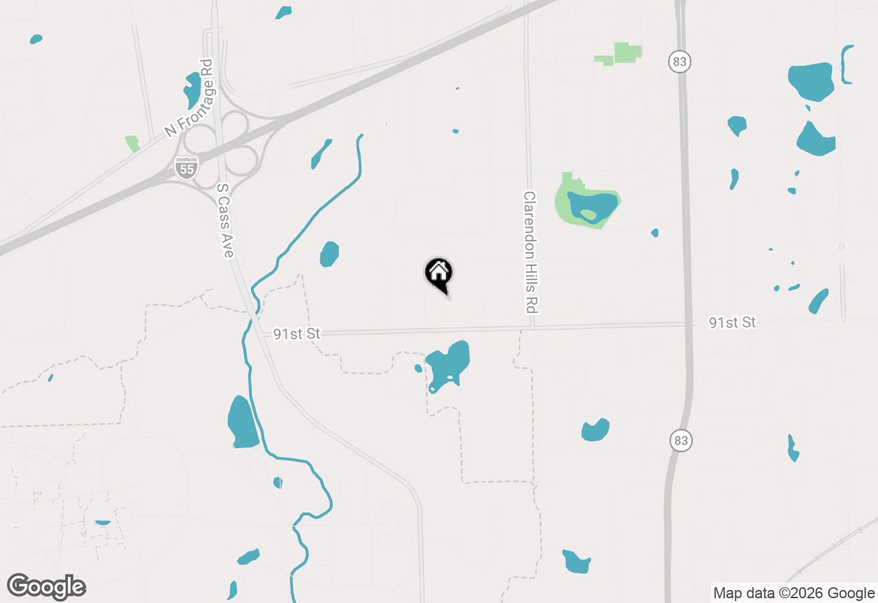 Map of 10S324 Hampshire Lane, Willowbrook, IL 60527