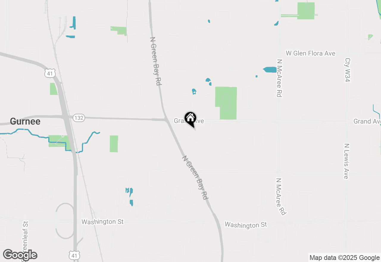 Map of 621 N Austin Avenue, Waukegan, IL 60085