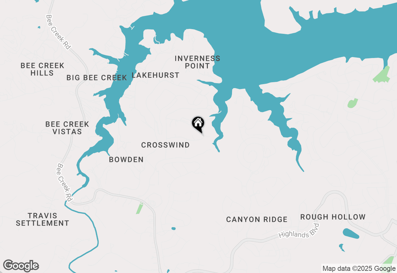 Map of 2820 Tradewind Dr, Spicewood, TX 78669