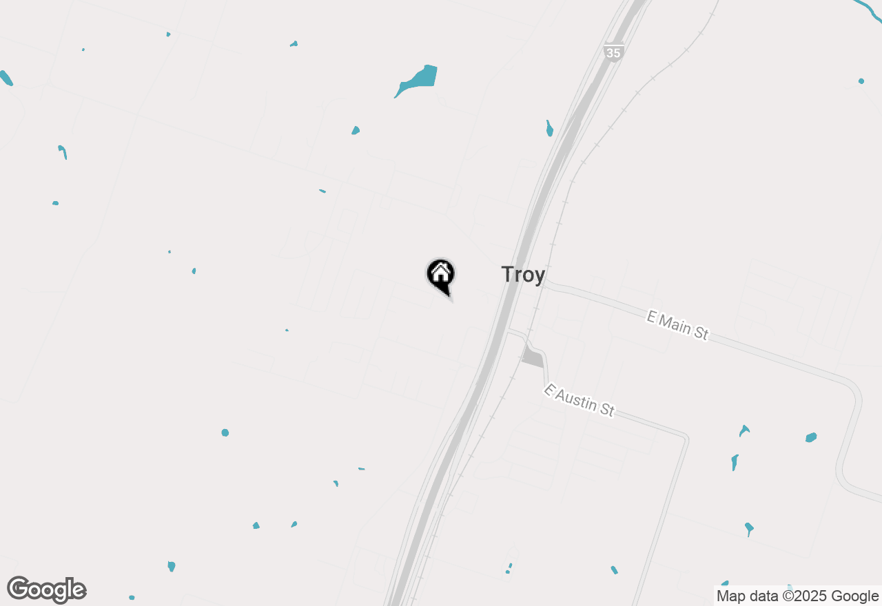 Map of 425 Oxford Ln, Troy, TX 76579