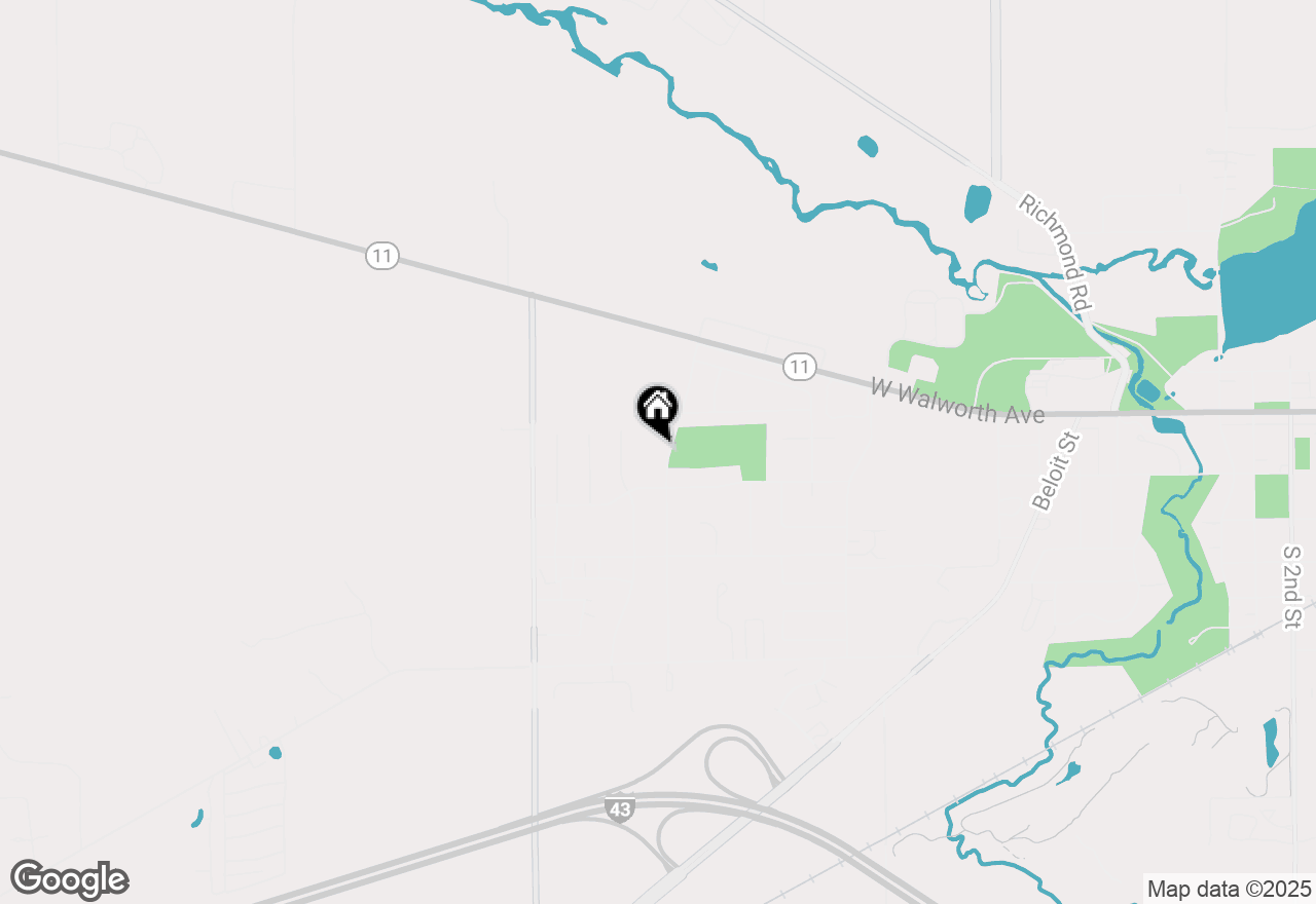 Map of 114 Autumn Dr, Delavan, WI 53115