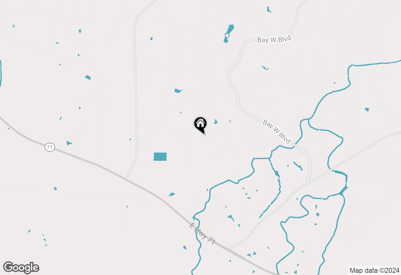 Map of 180 Westgate Loop, Horseshoe Bay, TX 78657