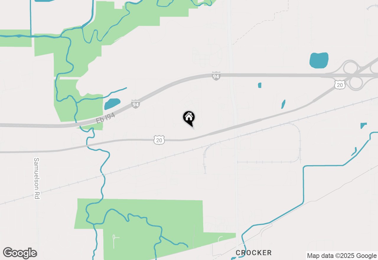 Map of 1138 Weaver Way, Chesterton, IN 46304