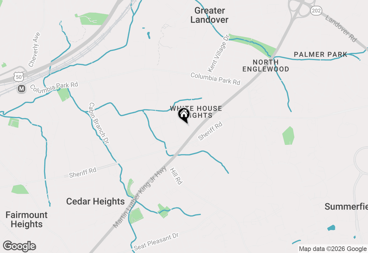 Map of 1515 Warren Avenue, Landover, MD 20785