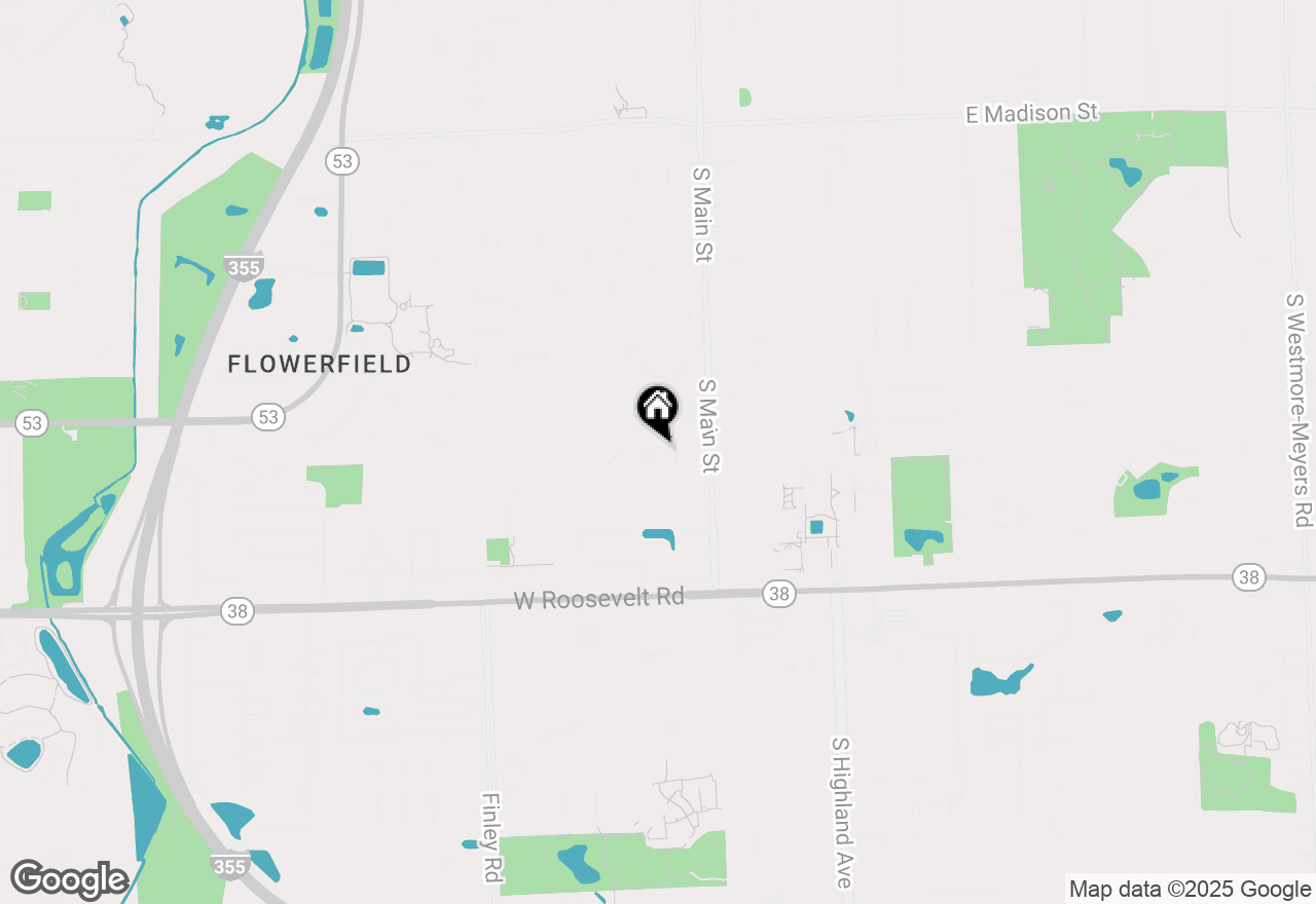 Map of 1061 Daniel Court, Lombard, IL 60148