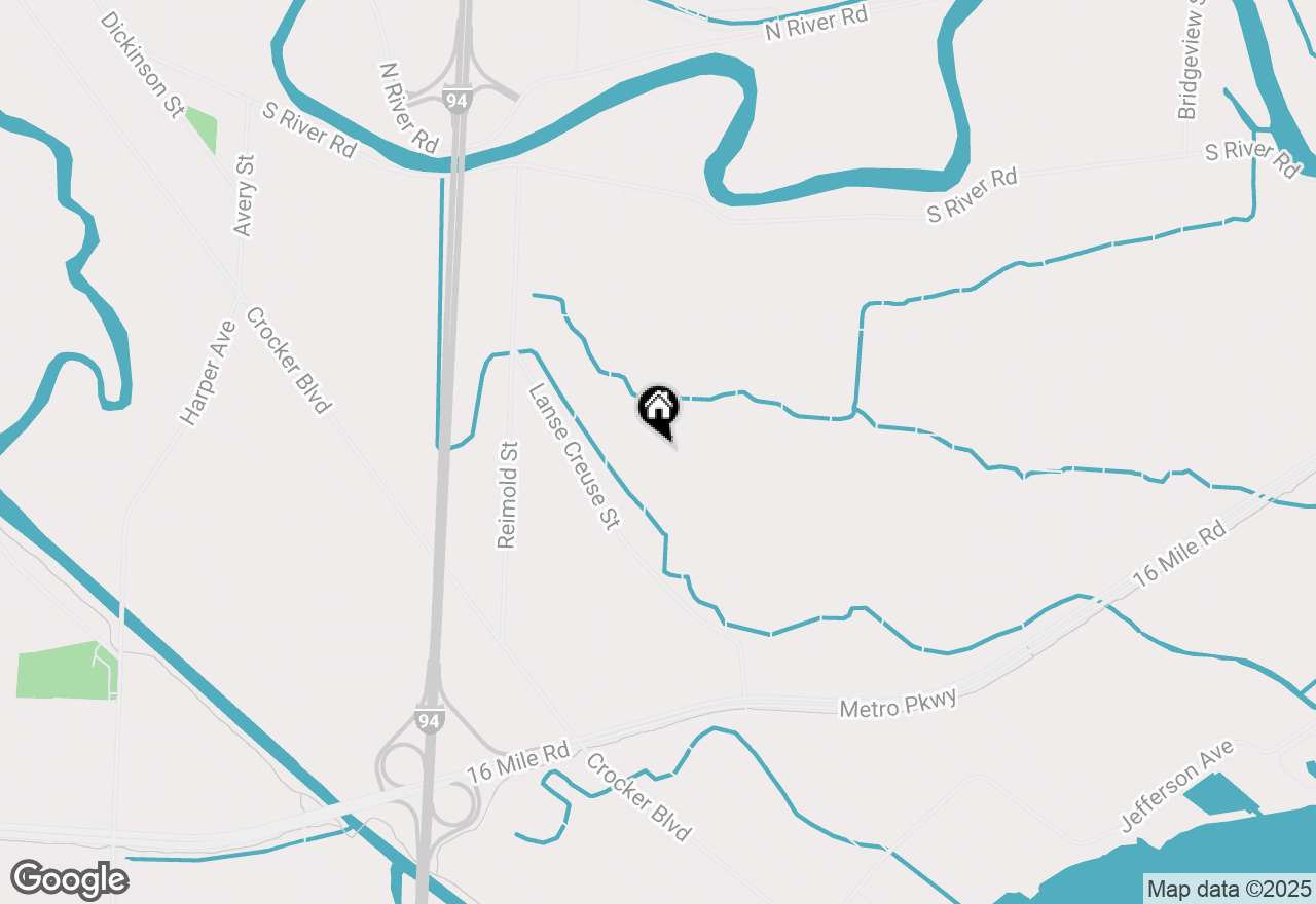 Map of 38488 Elmite Street, Harrison Township, MI 48045