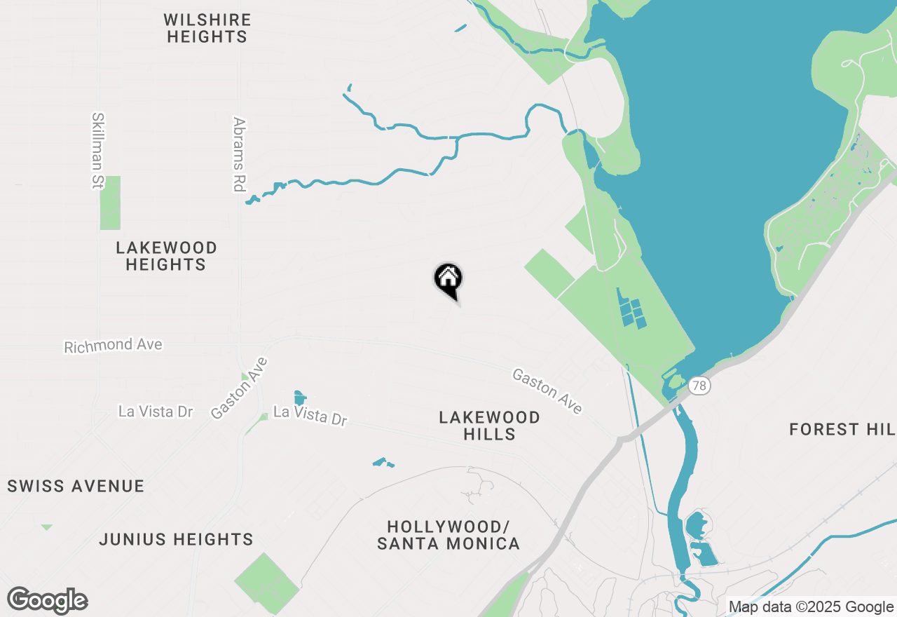 Map of 6890 Avalon Avenue, Dallas, TX 75214