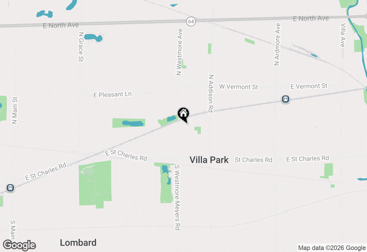Map of 226 N Bierman Avenue, Villa Park, IL 60181