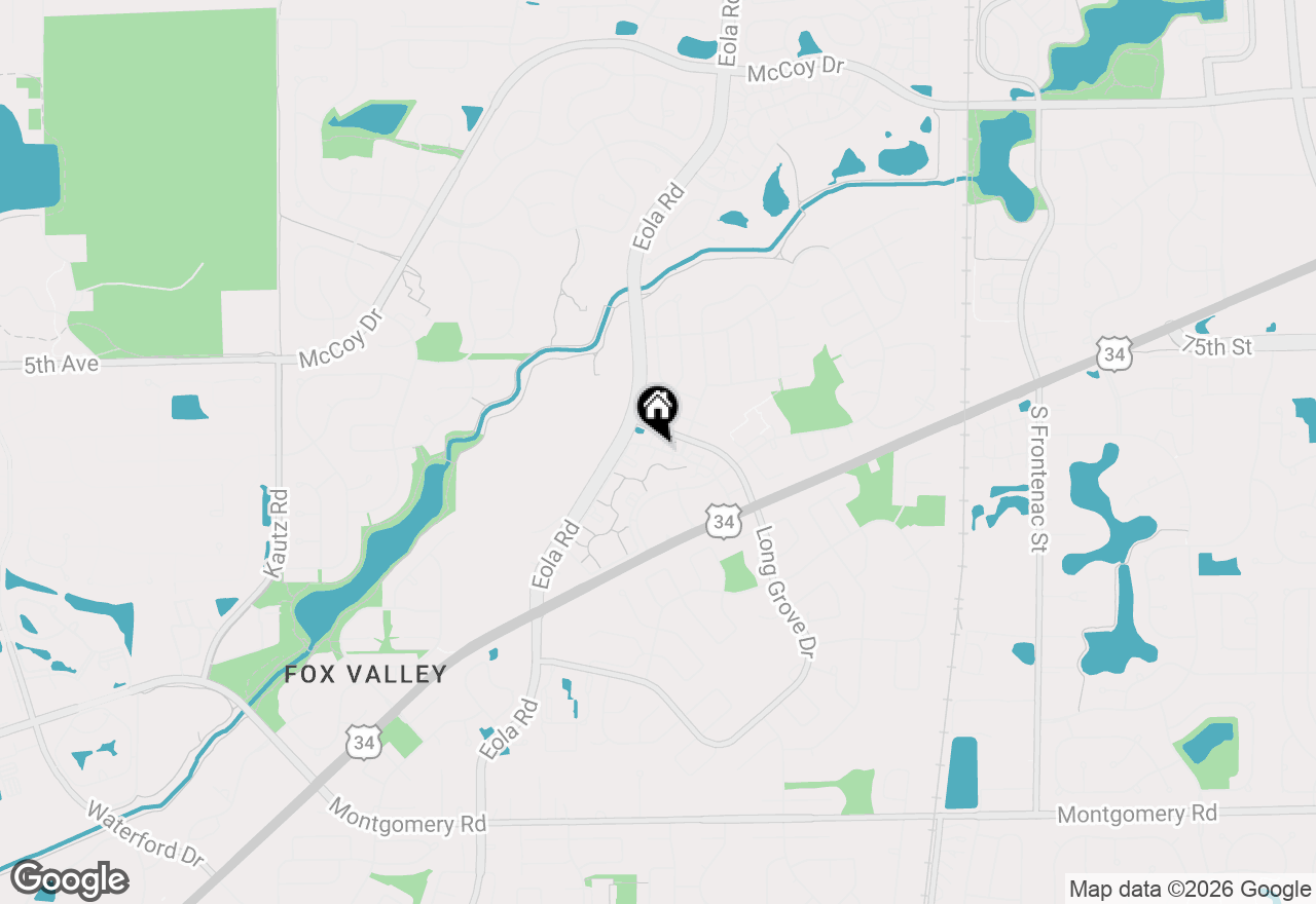 Map of 2797 Shelly Lane, Aurora, IL 60504