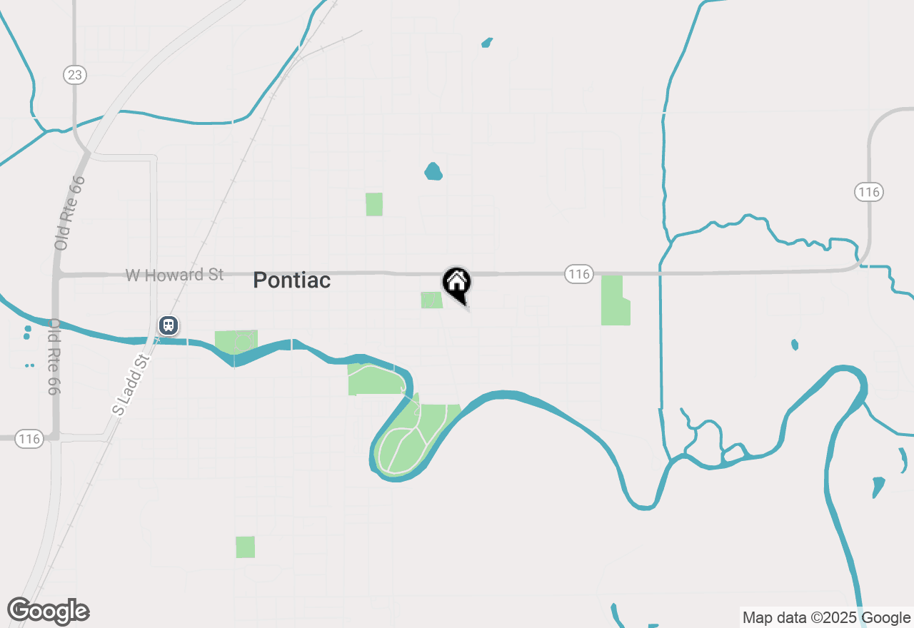 Map of 806 E Washington Street, Pontiac, IL 61764