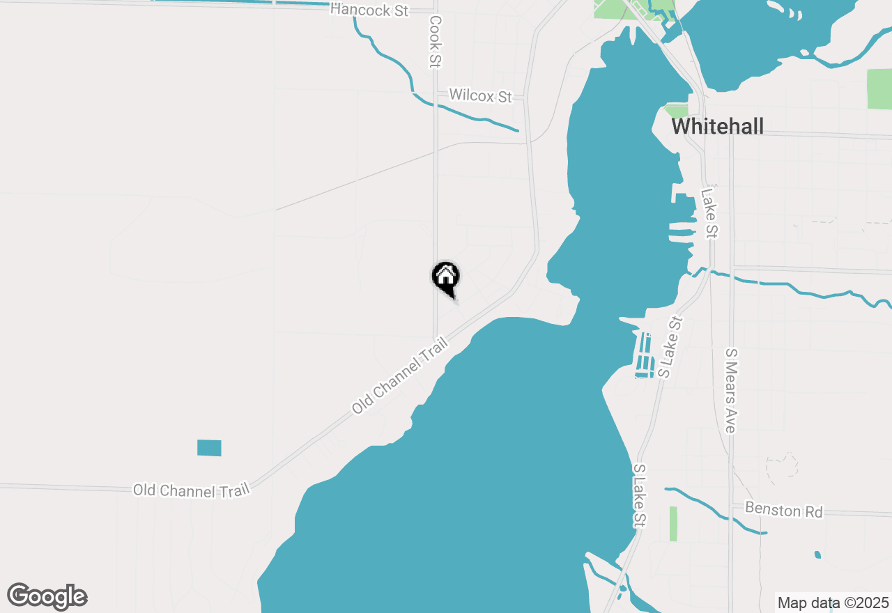 Map of 7869 Meade Street, Montague, MI 49437