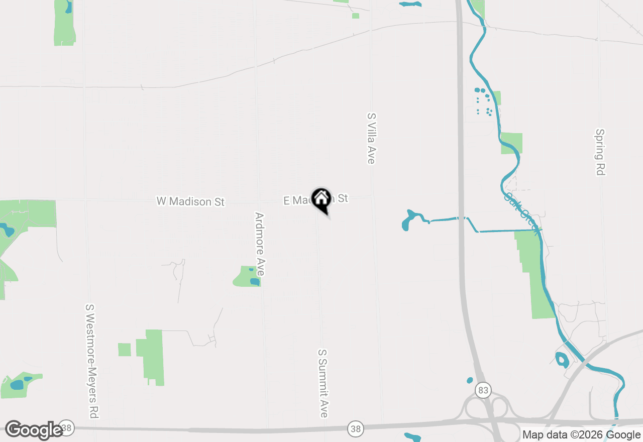 Map of 201 E Monroe Avenue, Villa Park, IL 60181