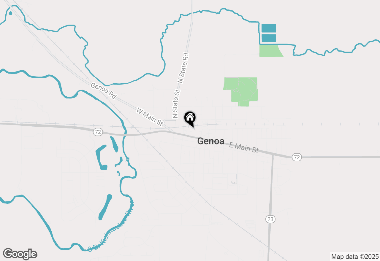 Map of 111 Monroe Street, Genoa, IL 60135