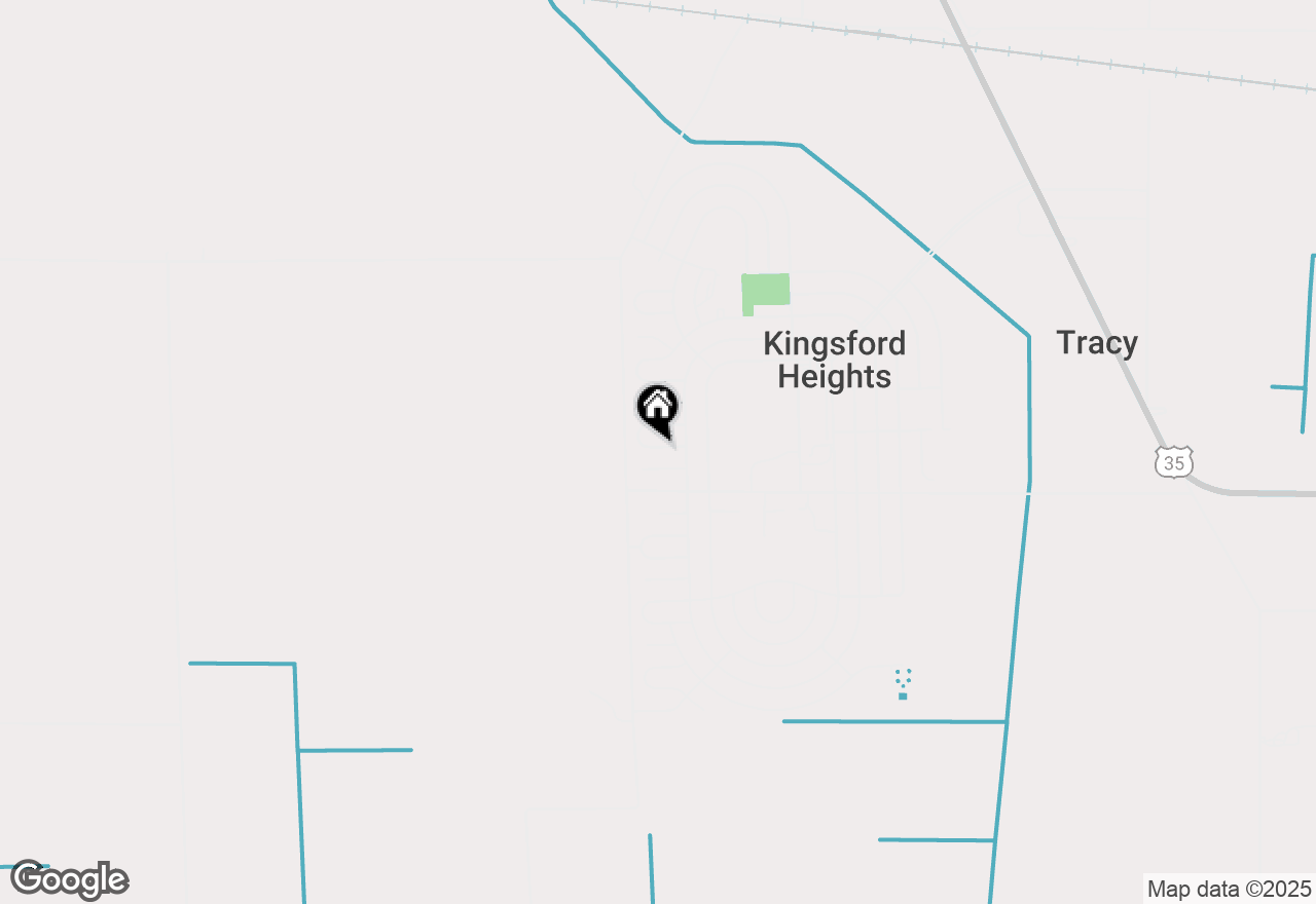 Map of 507 Upland Road, Kingsford Heights, IN 46346