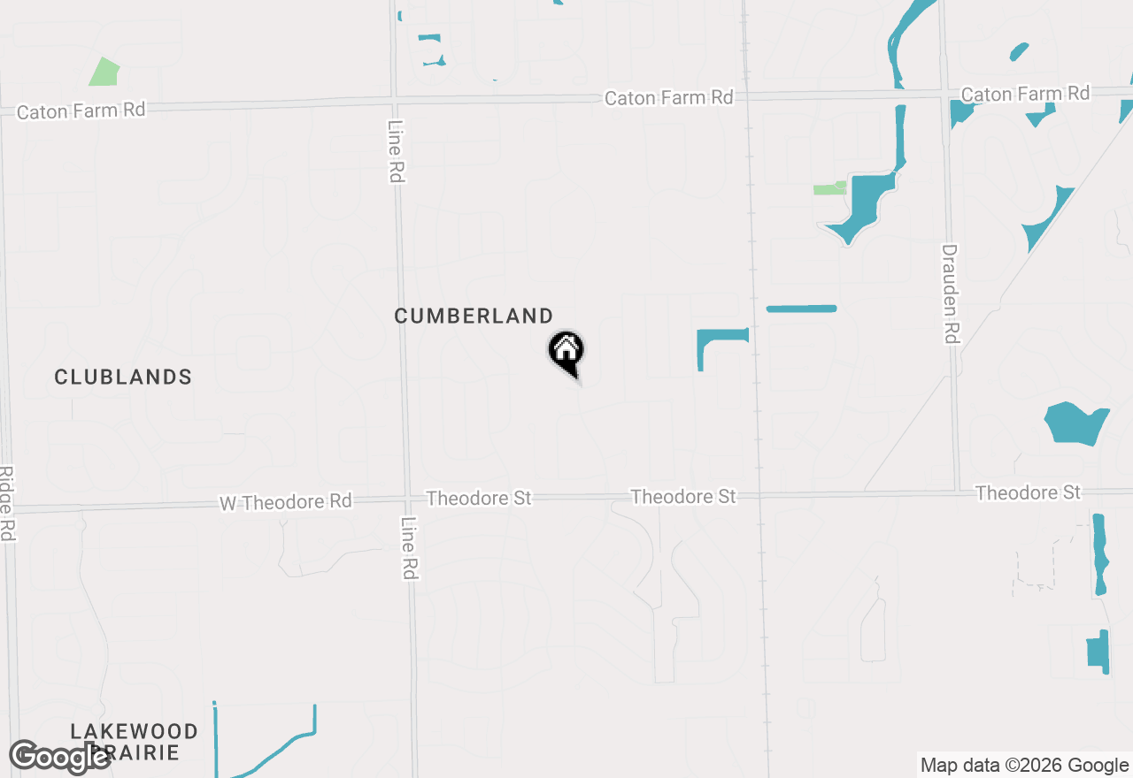 Map of 6716 Applegate Drive, Plainfield, IL 60586