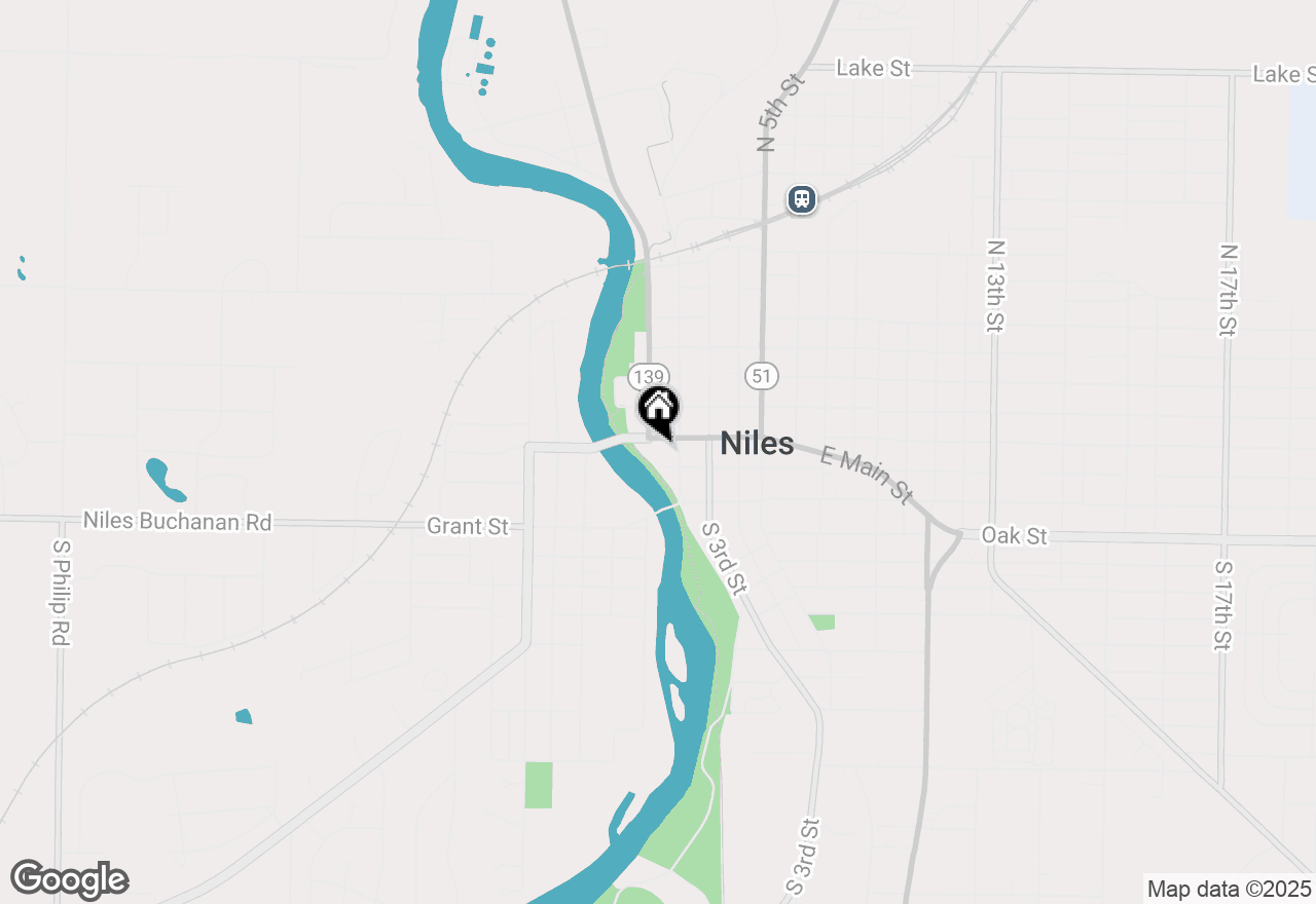 Map of 16-110 E Main Street #30 & 40, Niles, MI 49120