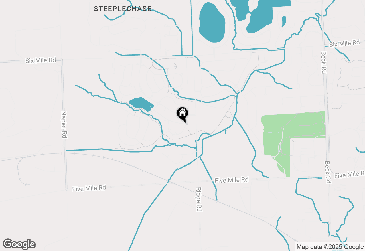 Map of 16023 Morningside, Northville, MI 48168