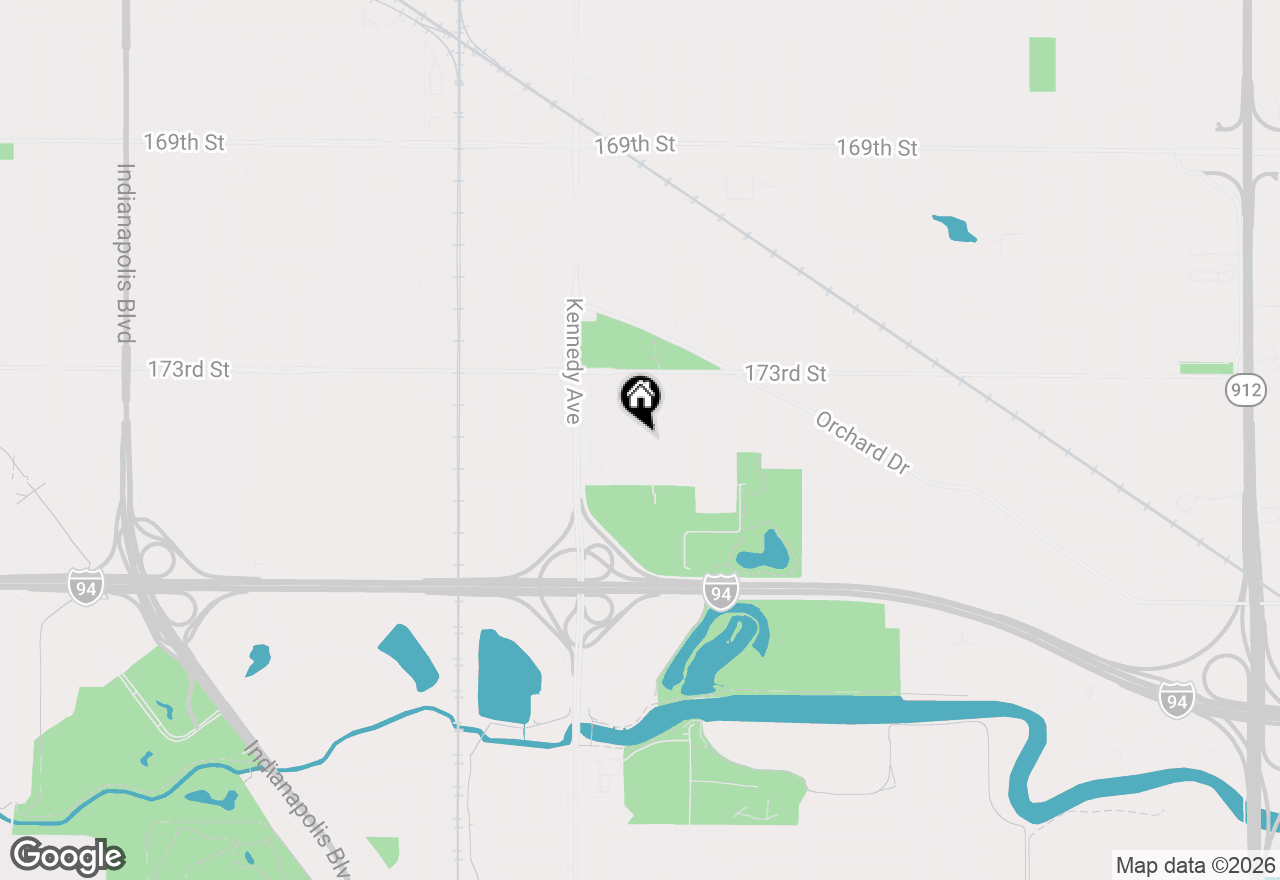 Map of 7409 Arizona Avenue, Hammond, IN 46323