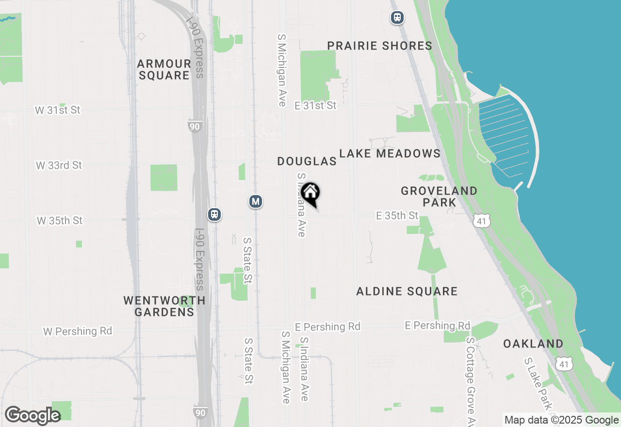 Map of 216 E 35th Street, Chicago, IL 60616