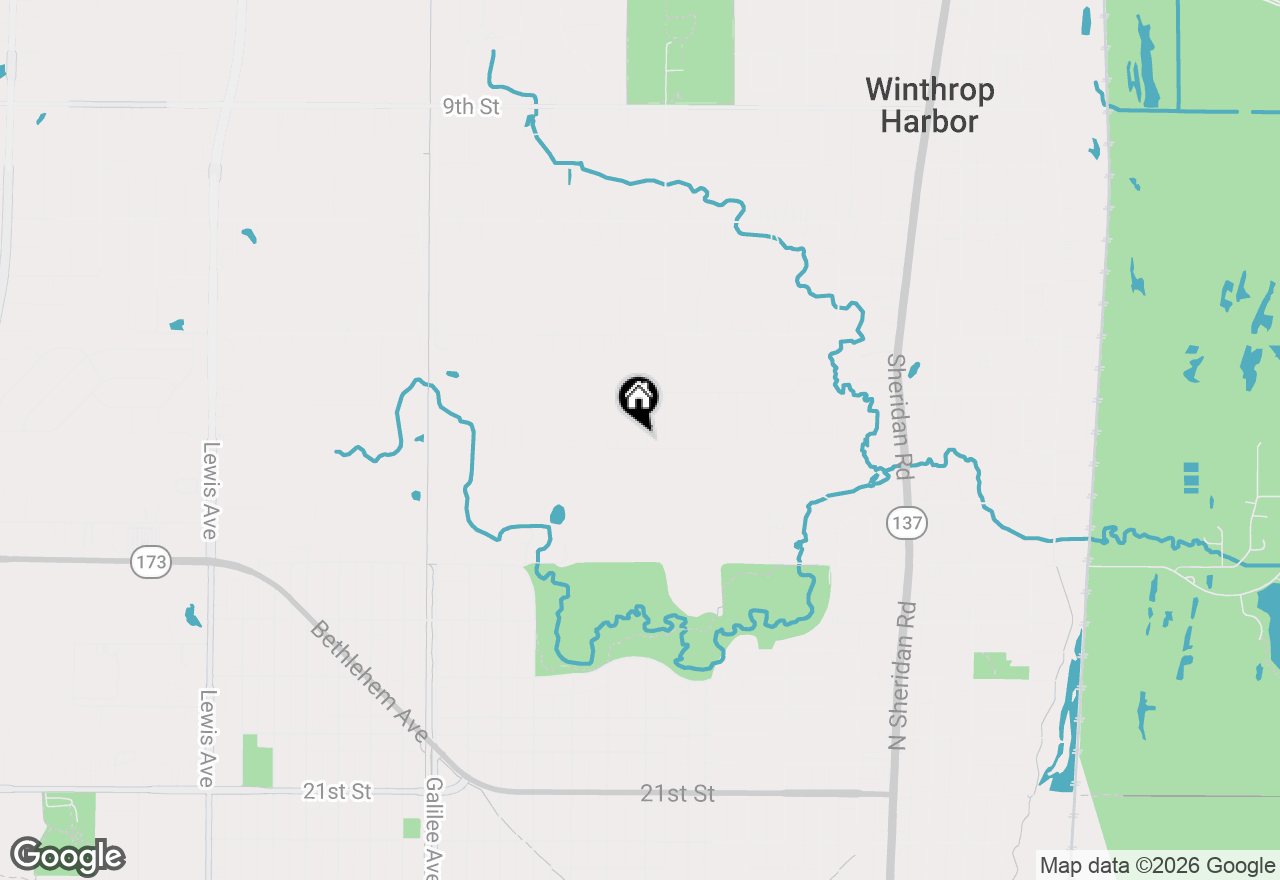 Map of 2810 15th Street, Winthrop Harbor, IL 60096