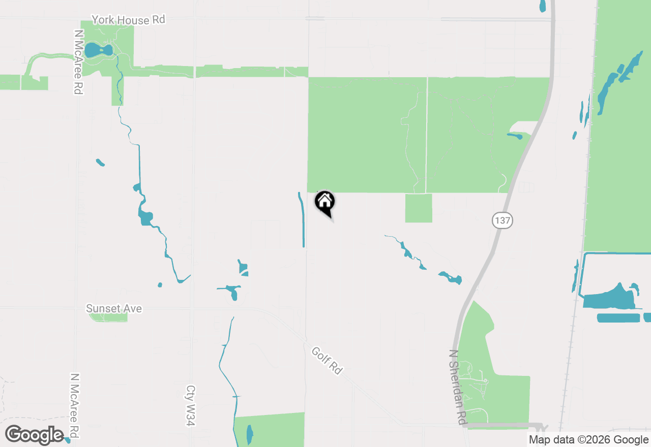 Map of 2444 Linden Avenue, Waukegan, IL 60087