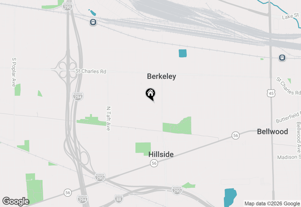 Map of 4900 W Hawthorne Avenue, Hillside, IL 60162
