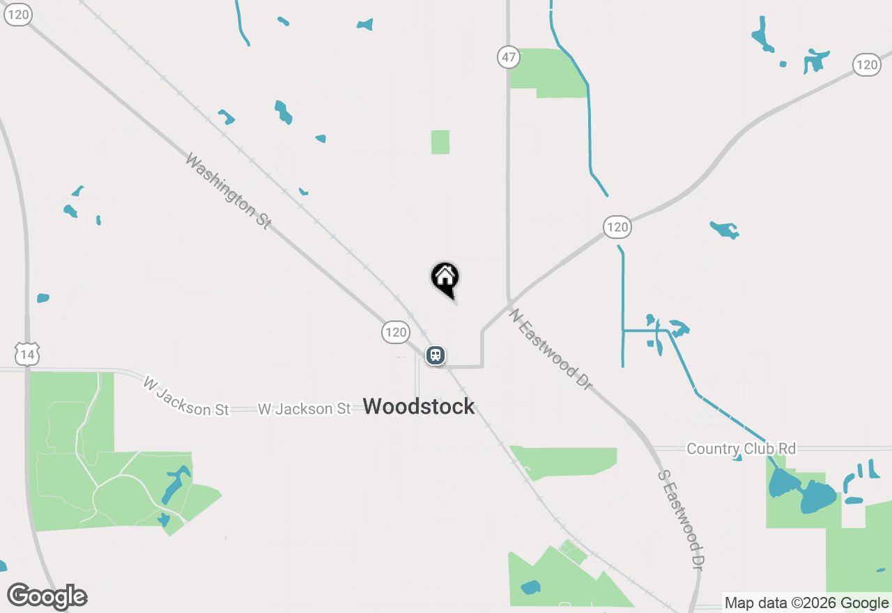 Map of 15 North Street #4H, Woodstock, IL 60098