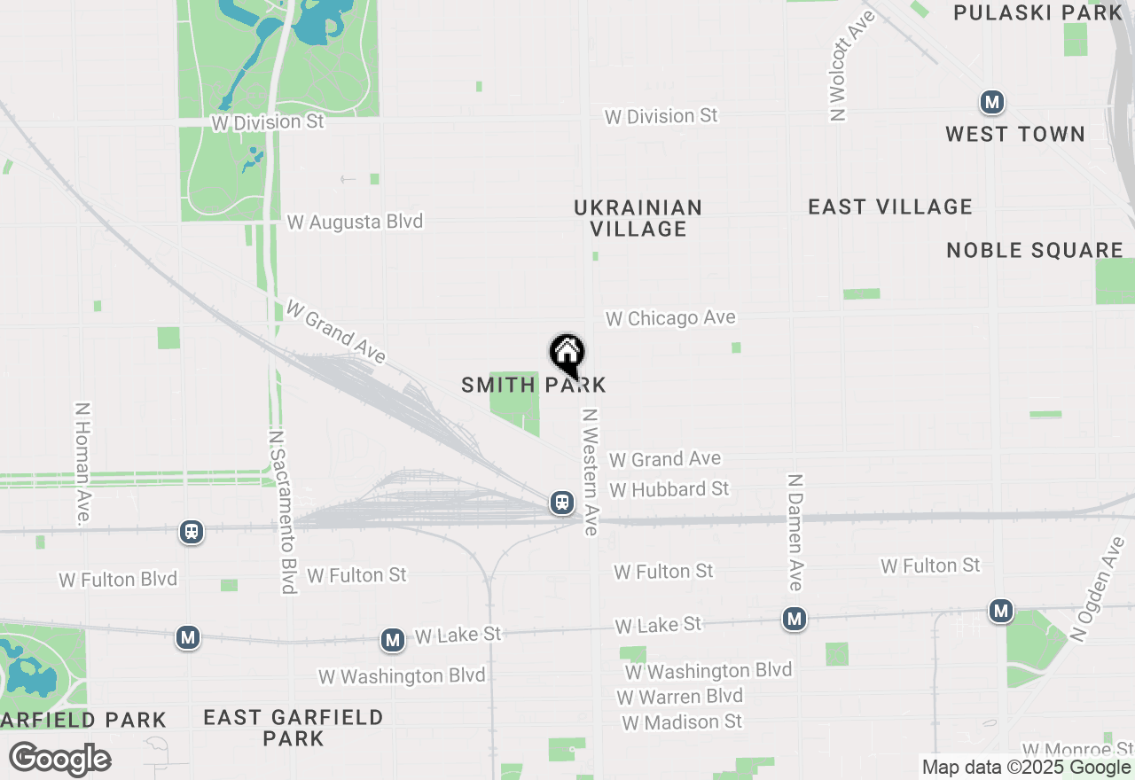 Map of 2426 W Erie Street #1, Chicago, IL 60612