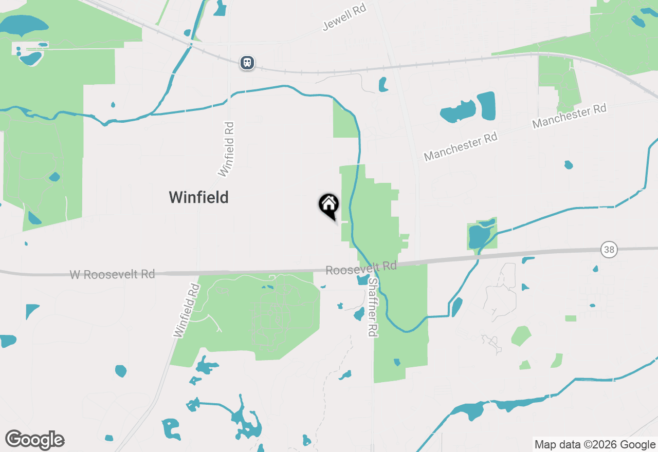 Map of 0S644 East Street, Winfield, IL 60190