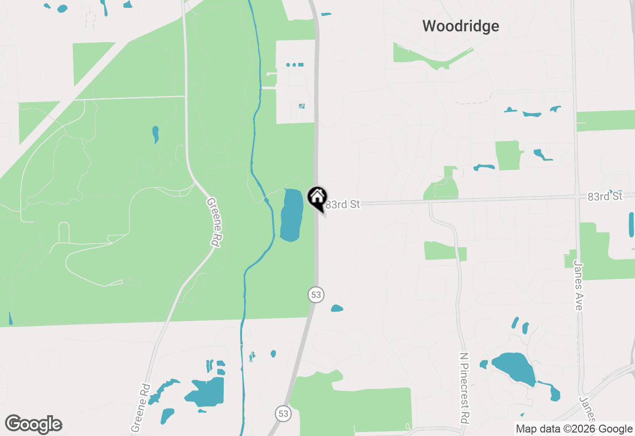 Map of 8315 Route 53 #B3, Woodridge, IL 60517