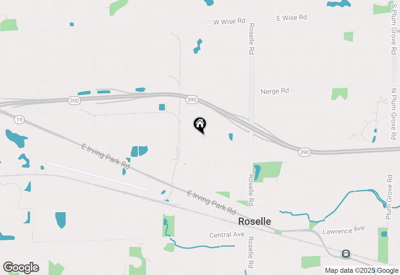 Map of 535 Logan Street, Roselle, IL 60172