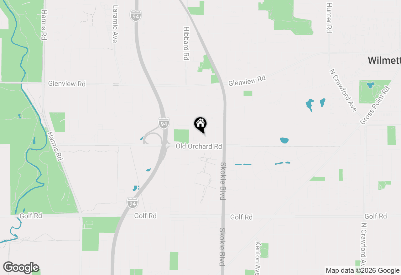 Map of 10025 Bronx Avenue, Skokie, IL 60077