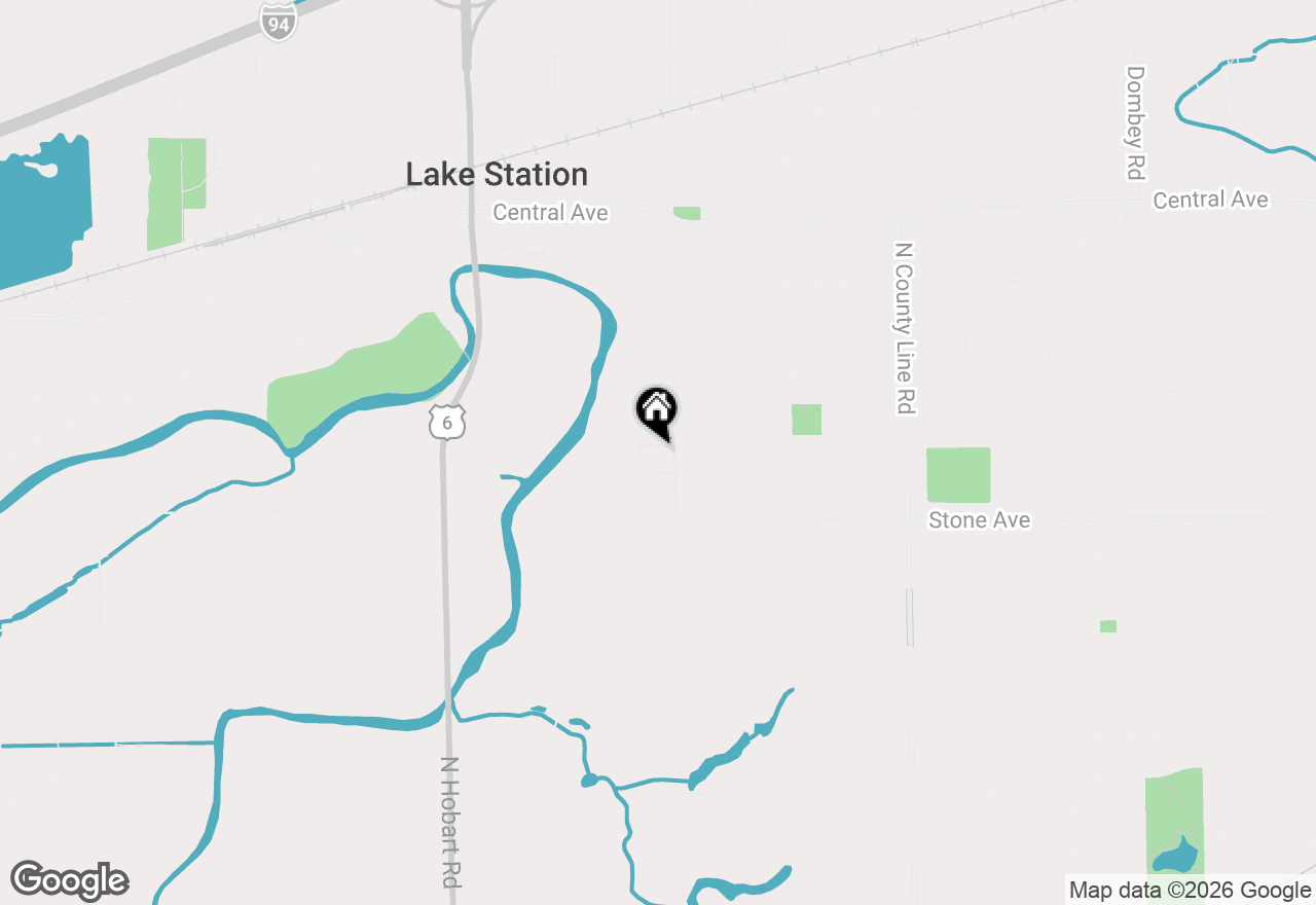 Map of 4263 E 27th Lane, Lake Station, IN 46405