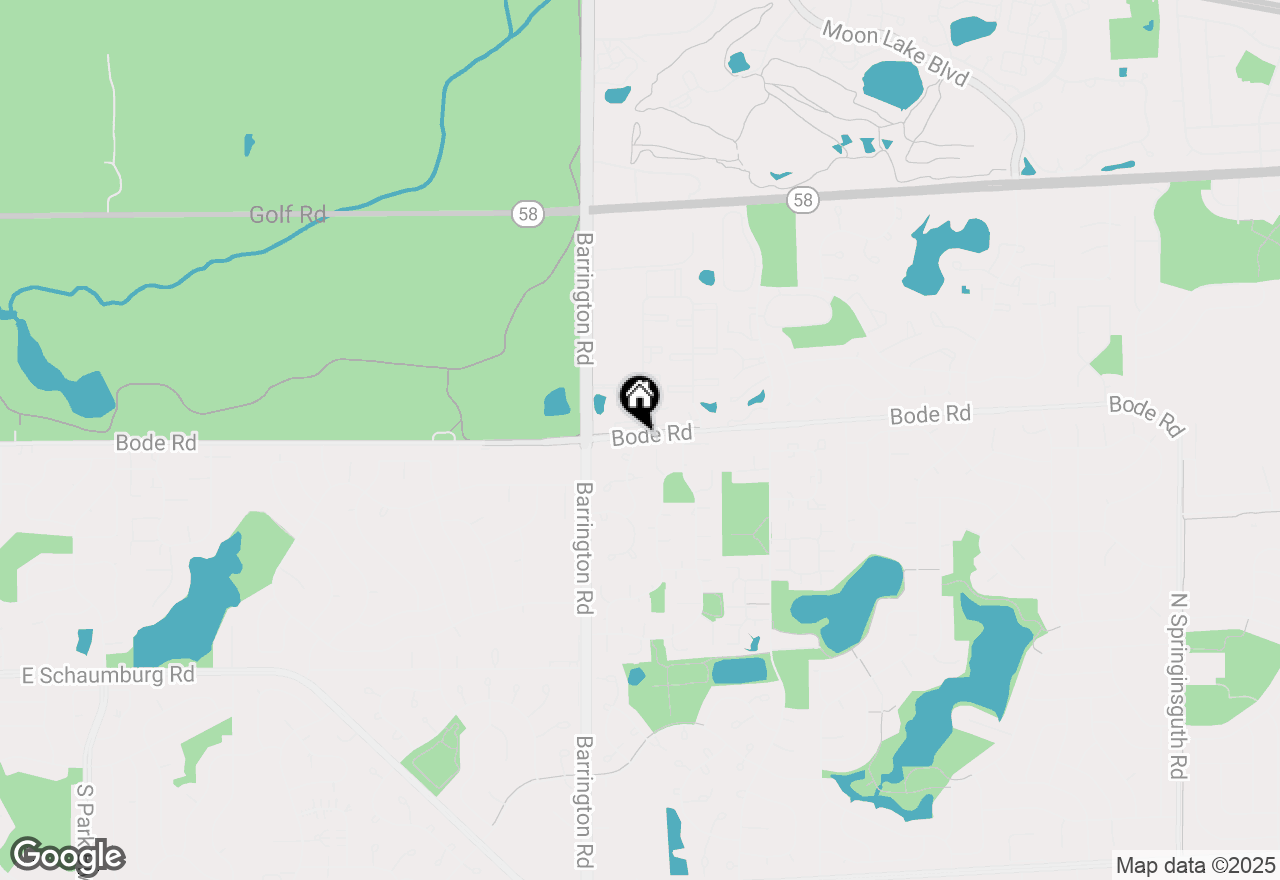 Map of 226 Green Knoll Lane #226, Streamwood, IL 60107