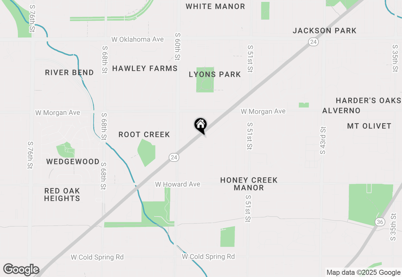 Map of 5601 W Forest Home Ave, Greenfield, WI 53220