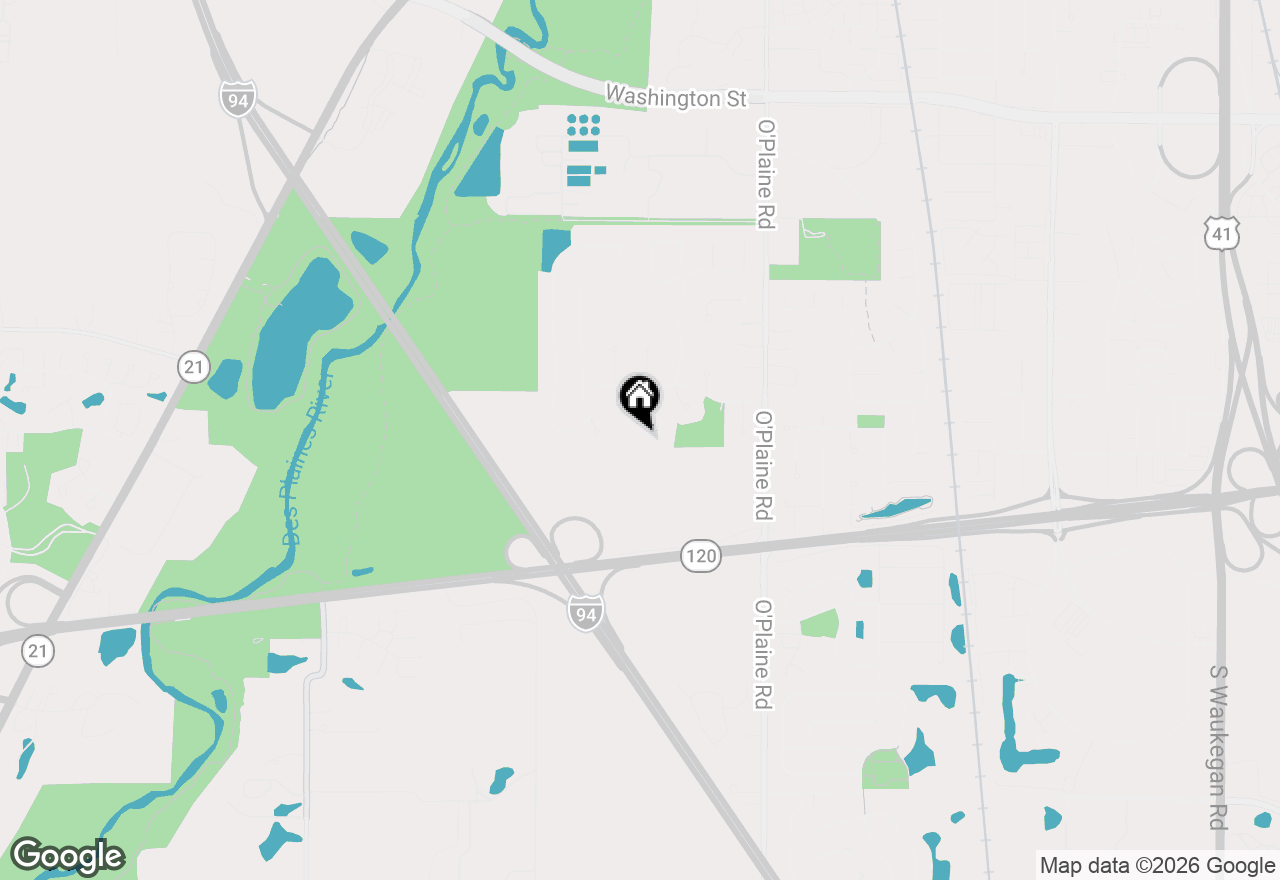 Map of 619 Lexington Square W, Gurnee, IL 60031