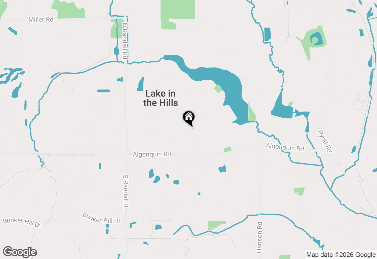 Map of 113 Pheasant Trail, Lake In The Hills, IL 60156