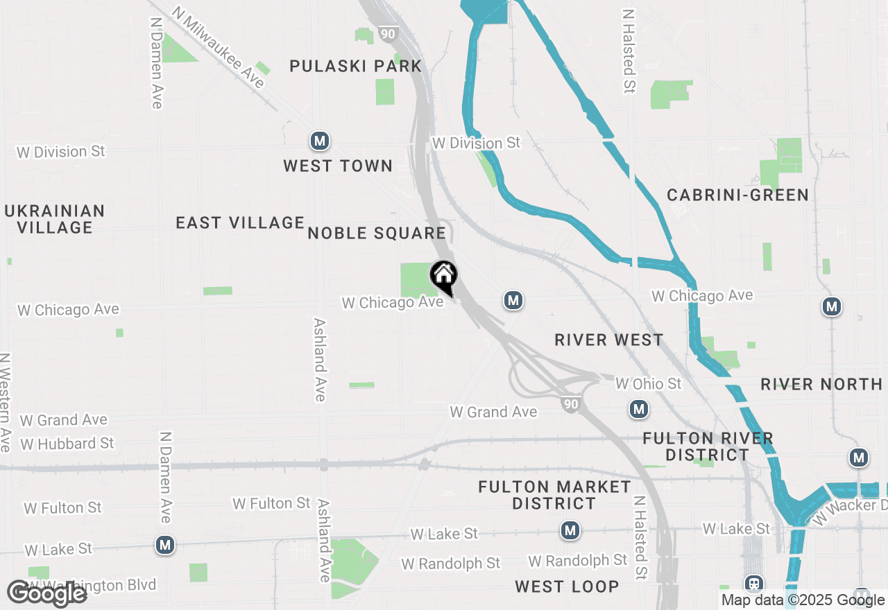 Map of 1303 W Chicago Avenue, Chicago, IL 60642