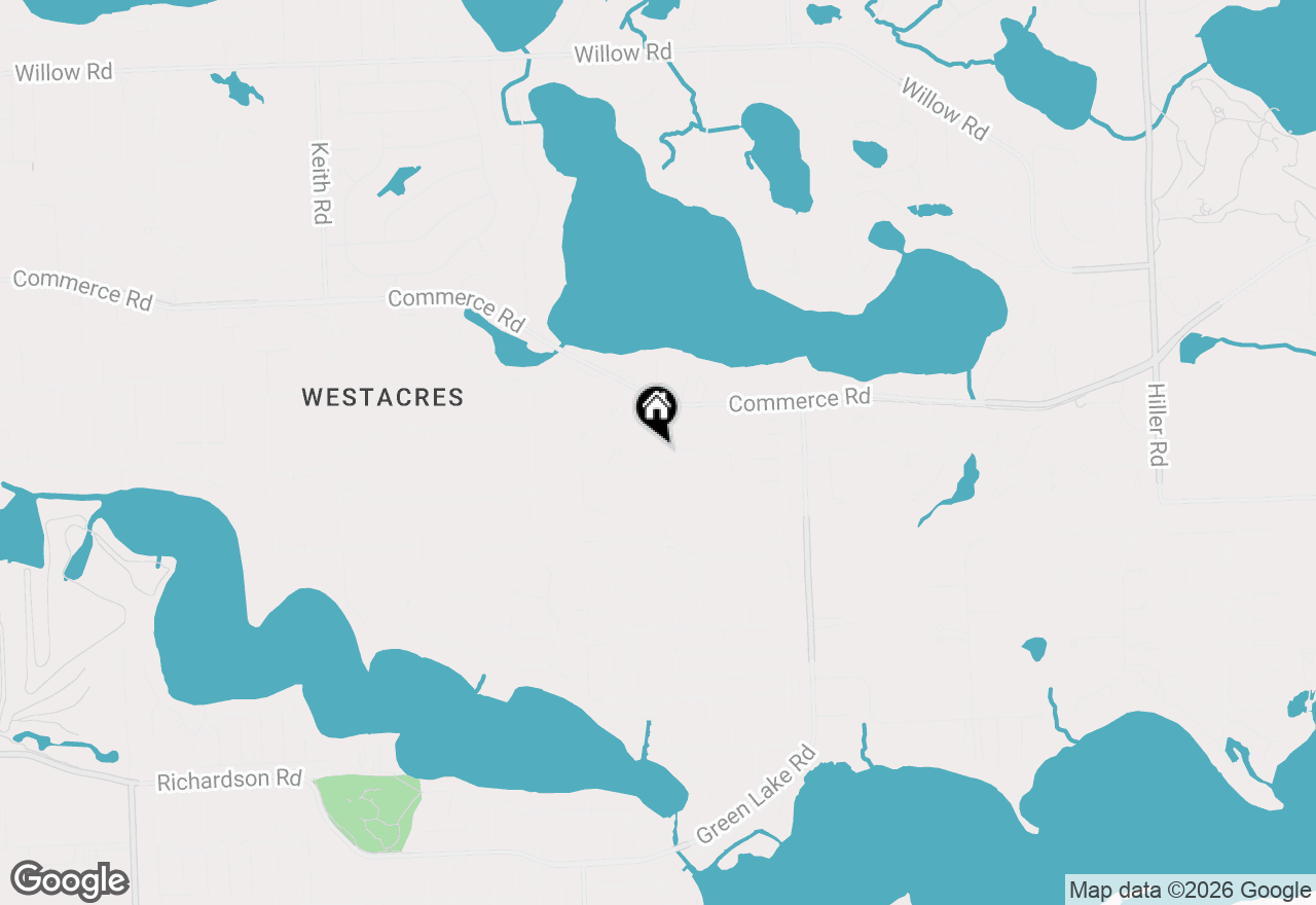 Map of 3261 Windwood Road, West Bloomfield, MI 48324